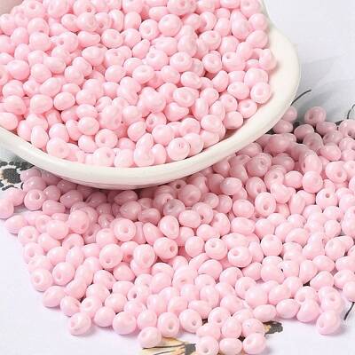 6/0 Opaque Baking Paint Glass Seed Beads