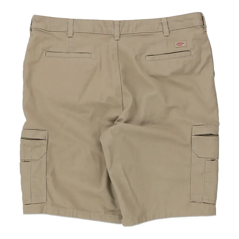 Dickies Cargo Shorts - 37W UK 18 Beige Cotton
