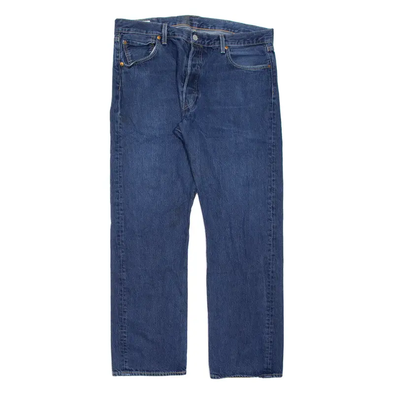 LEVI'S 501 BIG E Jeans Mens Blue Regular Straight W36 L30