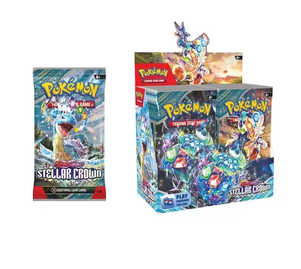 Stellar Crown: Pokemon Booster Pack / Box TCG