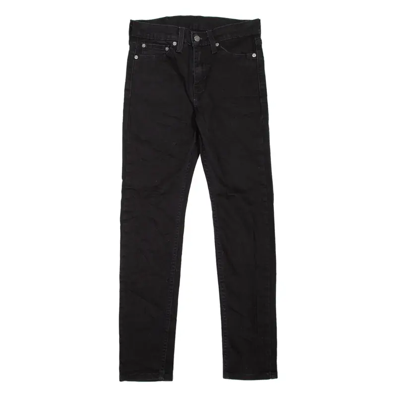 LEVI'S 510 Jeans Mens Black Slim Skinny W28 L30