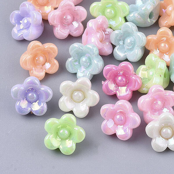 Opaque Acrylic Beads