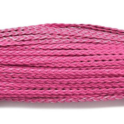 3-Ply PU Leather Braided Cord