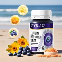 Tyillo Blueberry Lutein Ester Complex Tablets，Support eye health，Nutrition & Wellness-with Lutein ester 10.1mg, zeaxanthi...