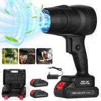 Turbo Jet Blower Cordless Super Power Air Duster Handheld Powerful Dryer for Car Dust Removal and Snow Removal Including Two ...
