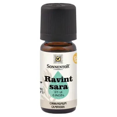 Sonnentor Ravintsara Essential Oil Chemotype 1,8 Cineole Bio, 10 ml