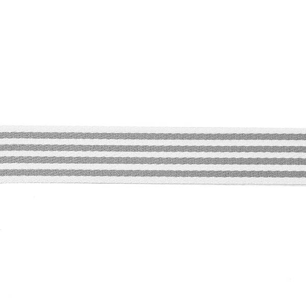 Flat Polycotton Stripe Ribbon