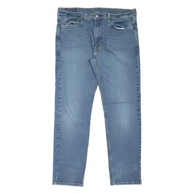 LEVI'S 502 Jeans Mens Blue Regular Tapered Stone Wash W36 L29