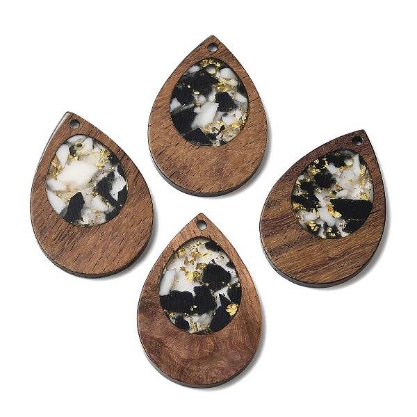 Wood & Resin Pendant