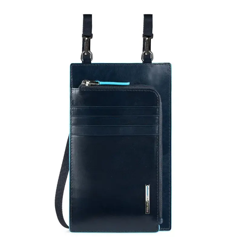 Piquadro Tasche Borsa a tracolla in pelle Blu 115 x 19 x 2 cm Per uomo
