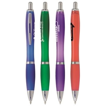 300 Promotional Ion Pen - Ergonomic & Chrome Accents