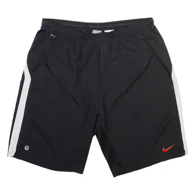 NIKE Mens Casual Shorts Black Relaxed XL W35