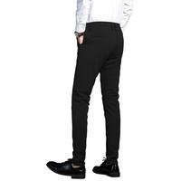 Men's Stretch Dress Pants Slim Fit Skinny Suit Pants 7101
