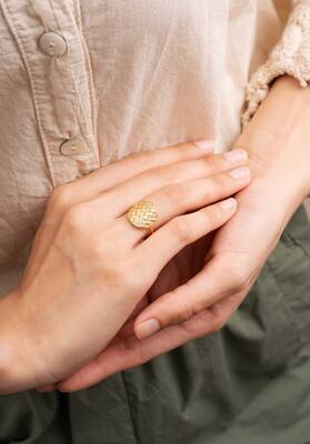 Ring 22tesri Tess Bague Gold | Color: GOLD | Size: 52