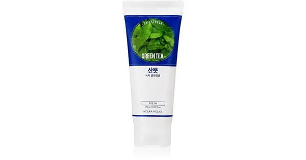 Holika Holika Daily Fresh Green tea cleansing mousse to rebalance sebum production 150 ml