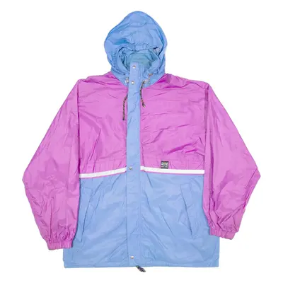 AQUA GUARD Womens Jacket Blue Hooded L