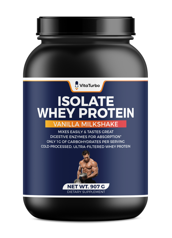 Isolate Whey Protein (Vanilla Milkshake) - 907 Grams