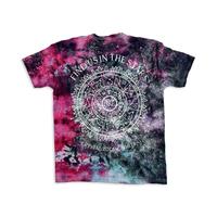 Cosmic Cycle-Tie dye Unisex T-shirt- Infused with   Moonstone(Zodiac Calendar) 100% Cotton Graphic Tees