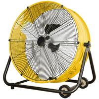 Simple Deluxe 3-Speed High Velocity Heavy Duty Metal Industrial Floor Fans Oscillating Quiet for Home ,320W High Velocity Flo...