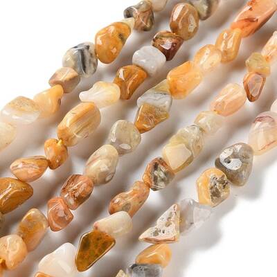Natural Crazy Agate Beads Strands
