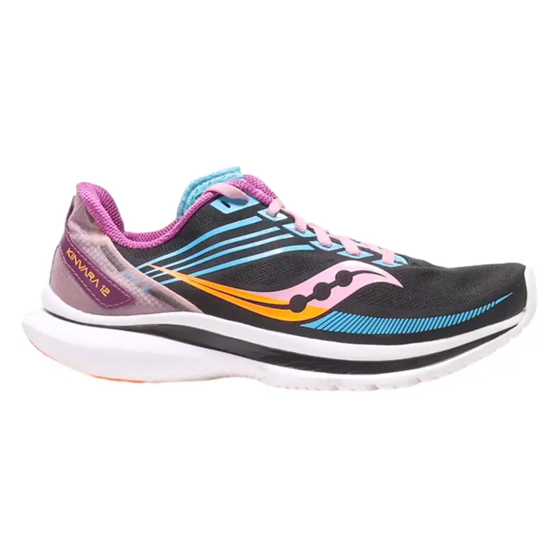 KINVARA Sneaker Trainers Black Synthetic Womens UK 6