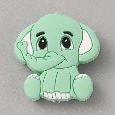 Elephant Silicone Beads