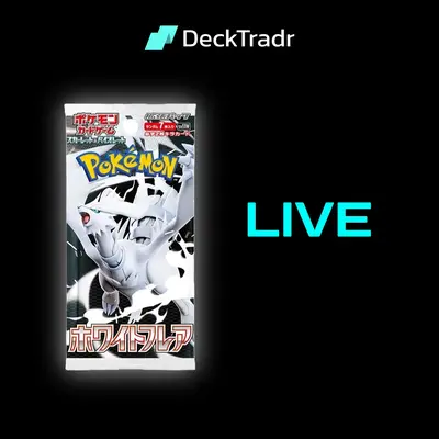 Pokemon TCG White Flare Japanese Booster Pack - Open Live