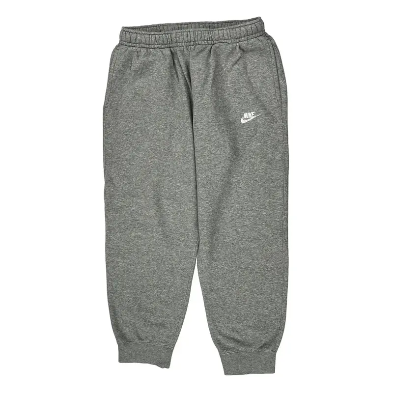 Nike Joggers - Large Grey Cotton Blend