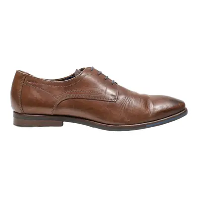 LLOYD Oxford Shoes Brown Leather Mens UK 7.5