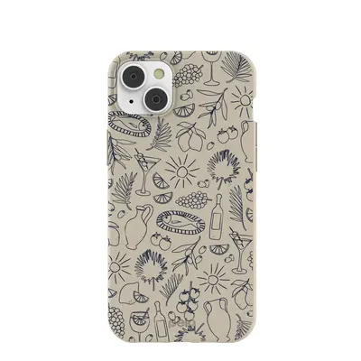 London Fog Mediterranean Moments iPhone 14 Plus Case