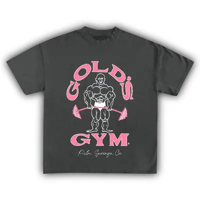 90s Gold Gym Palm Spring California T-Shirt Gold's Unisex Heavy Cotton Tee