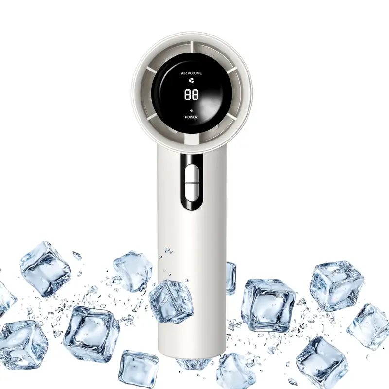 Portable Handheld Turbo Fan, 100 Gear Wind, Battery Operated, Hand Fan with Air Turbo Tech Cooling Fan for Outdoor Activities...