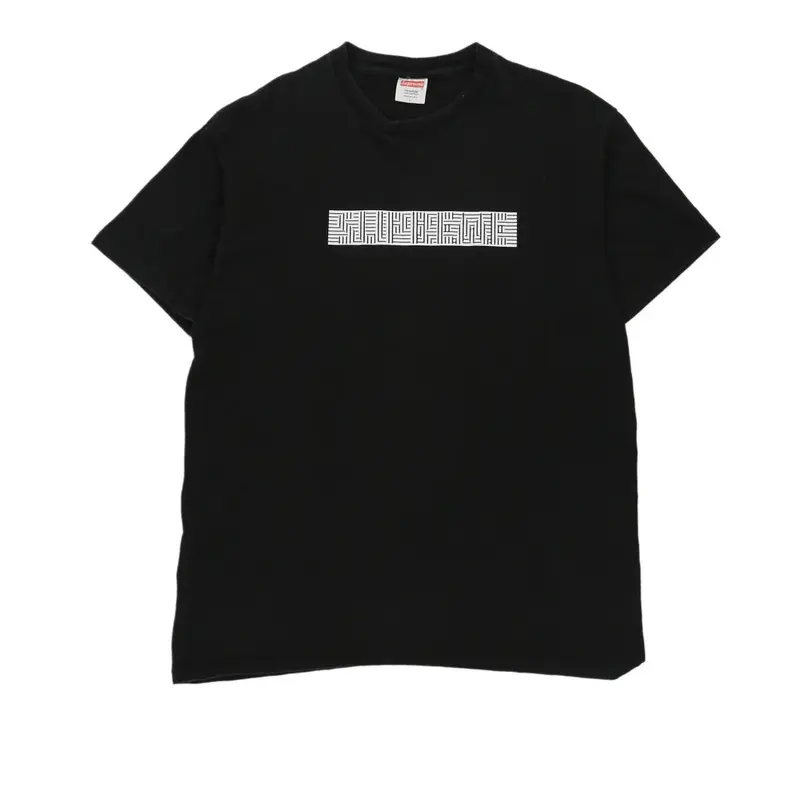 Supreme T-Shirt - Large Black Cotton
