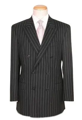 Men Pleated Pants Classic Fit Suit  Athletic Fit Suits - Executive Cut Suit