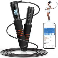 RENPHO Smart Jump Rope with APP Data Storage, Jumping Rope for Men, Women, Skipping Rope with Counter, Home Workout Equipment