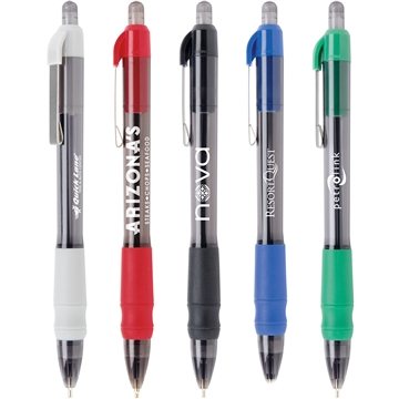 250 Promotional MaxGlide Click Corporate Pen - Air Cushioned Grip ...