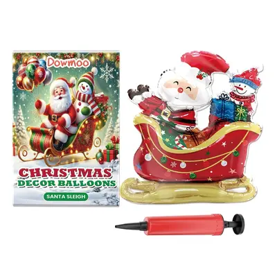 Christmas Decor Balloons Christmas Snowman | style: Sled Balloon