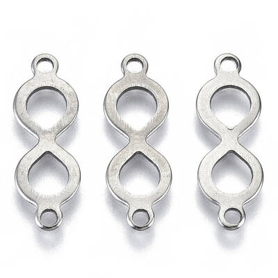 Non-Tarnish 201 Stainless Steel Links Connectors