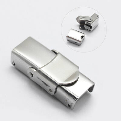 Tarnish Resistant 201 Stainless Steel Watch Band Clasps