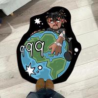 Creative Cartoon Pattern Floor Mat, 1 Count Home Decorative Carpet, Decorative Area Rug for Home Living Room Bedroom, Househo...