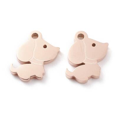 Ion Plating(IP) 304 Stainless Steel Charms