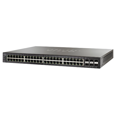 SG500X-48MP-K9 Cisco SG500X-48MP 48-Port + 6-Port SFP SFP+ L3 Switch