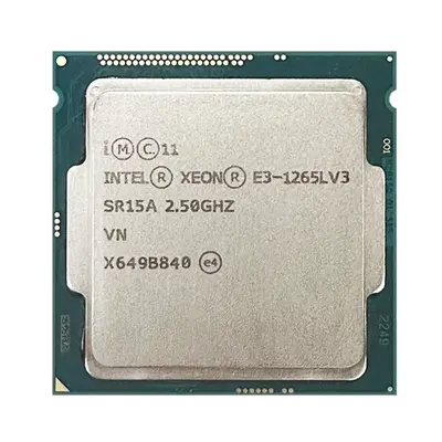 725281-001 HP 2.50GHz 5.00GT/s DMI 8MB L3 Cache Socket LGA1150 Intel Xeon E3-1265LV3 Quad-Core Processor