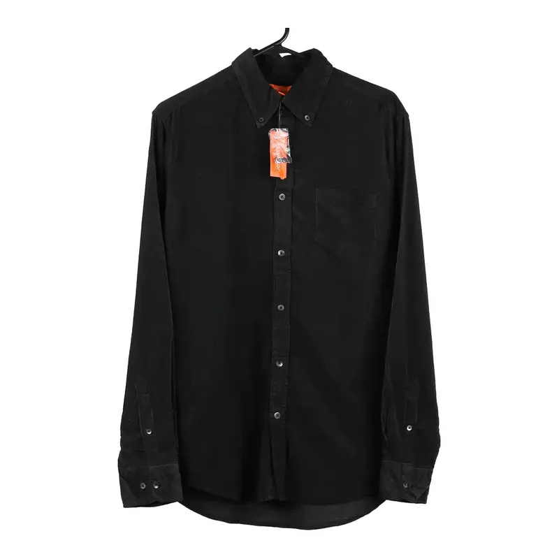 Joe Fresh Cord Shirt - Small Black Cotton