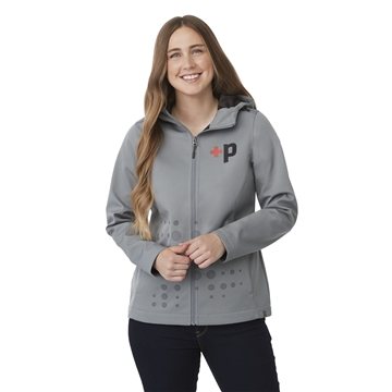 12 Custom Women's LEFROY Eco Lightweight Softshell Jacket with ...