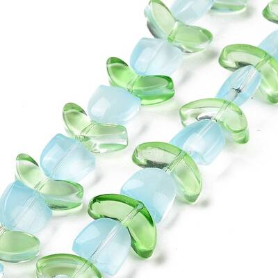 Transparent Glass Beads Strands