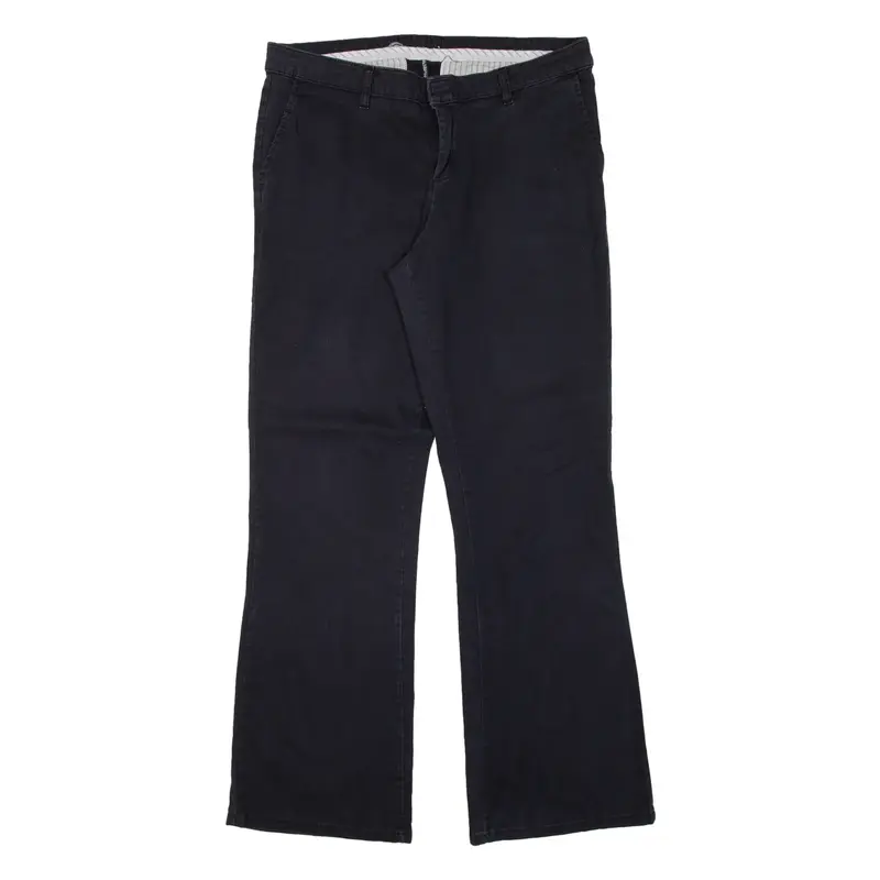 DICKIES Workwear Womens Trousers Grey Slim Flared W32 L30
