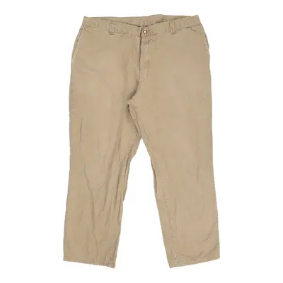 Dickies Trousers - 39W 30L Beige Cotton Blend