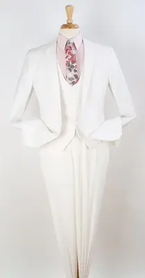 Royal Diamond Slim-Fit Men's 3-Piece Fashion Suit