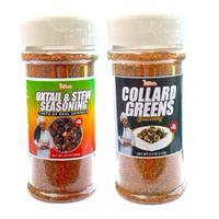 Buy 1 Get 1 Free Miss Nola Collard Greens & Oxtail Stew Seasoning - 5.5oz Natural Blend of Herbs Spices - Kosher Gluten-Free ...